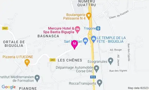Localisation Station d