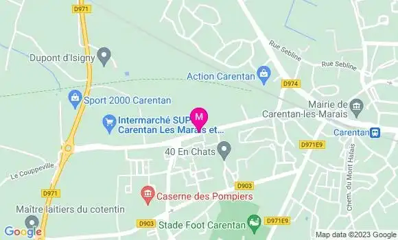 Localisation Intermarché Station