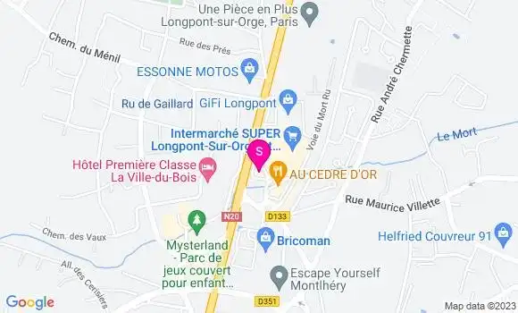 Localisation Intermarché Station