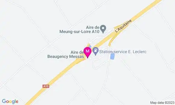 Localisation Eni Beaugency Messa