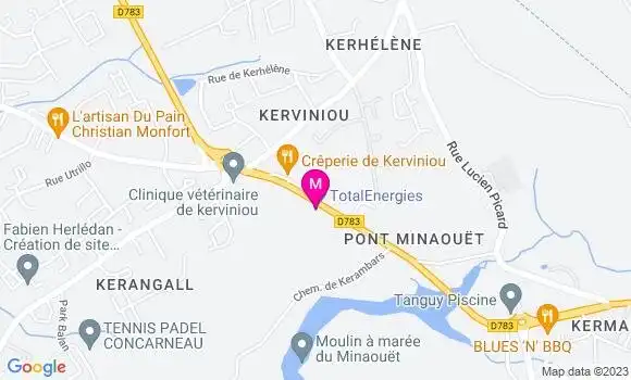 Localisation TotalEnergies