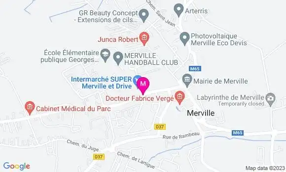 Localisation Intermarché Station
