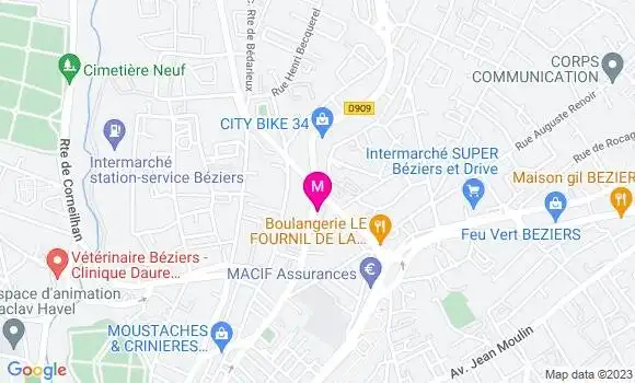 Localisation Relais de la Capelière