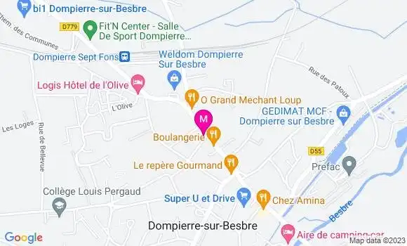 Localisation Esso