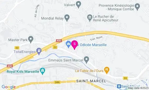 Localisation Intermarché Station