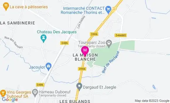 Localisation Intermarché Station