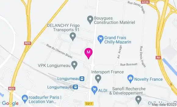 Localisation Intermarché Station