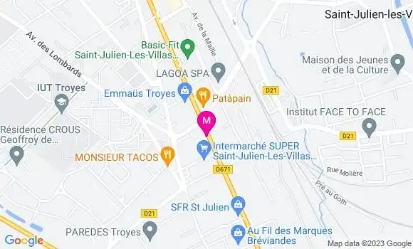 Localisation Van Wynsberghe