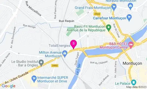 Localisation TotalEnergies