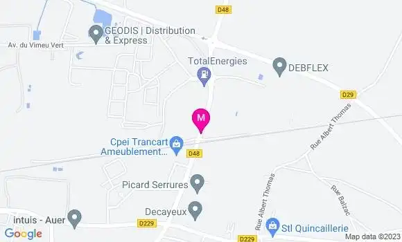 Localisation TotalEnergies