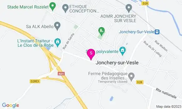 Localisation Station Leclerc