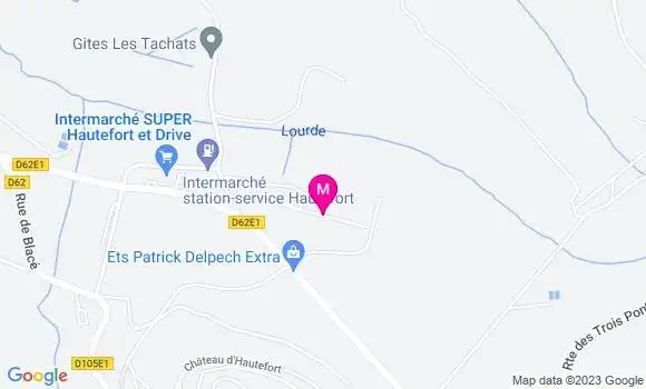Localisation Intermarché Station