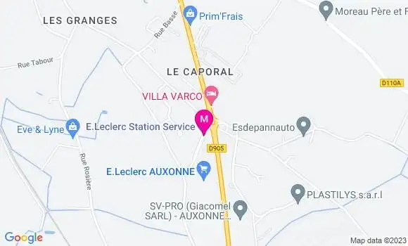 Localisation Station Leclerc