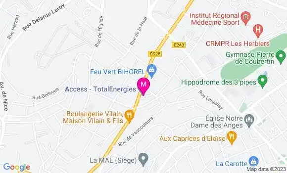 Localisation Access TotalEnergies
