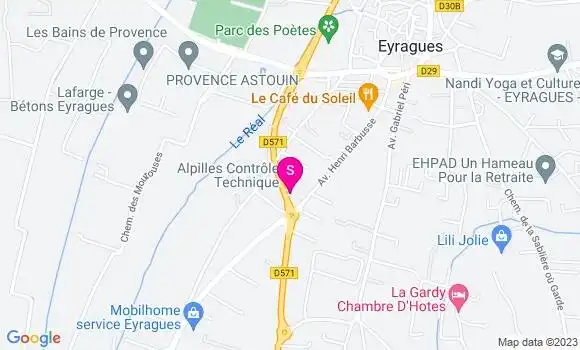 Localisation Station Astouin