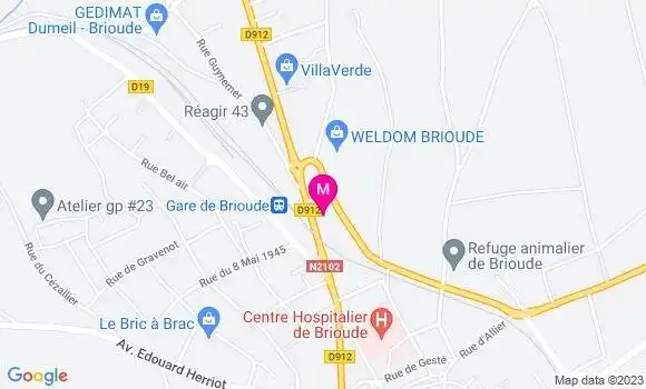 Localisation Garage Delmas