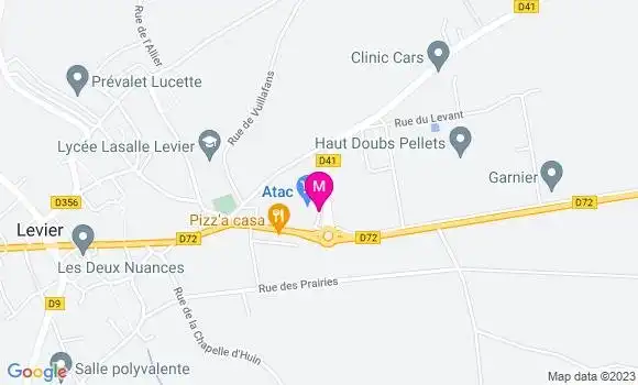 Localisation Atac