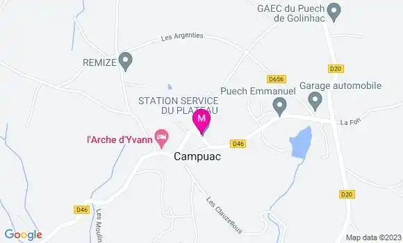Localisation Station du Plateau