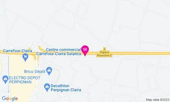 Localisation Station Carrefour