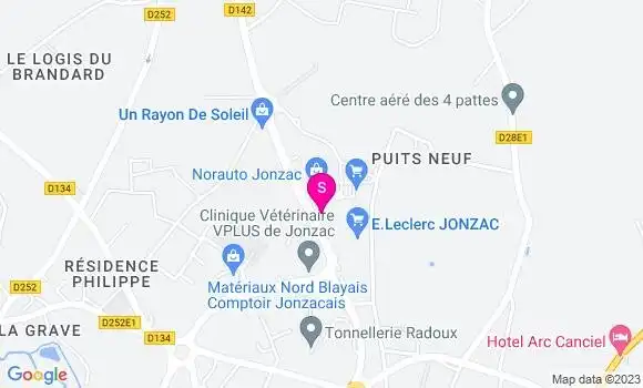 Localisation Station Leclerc