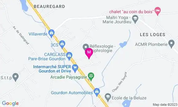 Localisation Intermarché Station