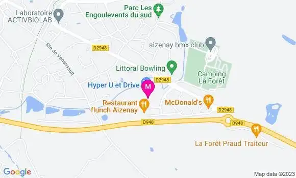 Localisation Station U