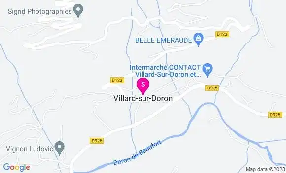 Localisation Intermarché Station
