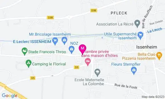 Localisation Station Leclerc