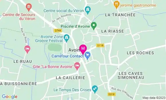 Localisation Carrefour Contact