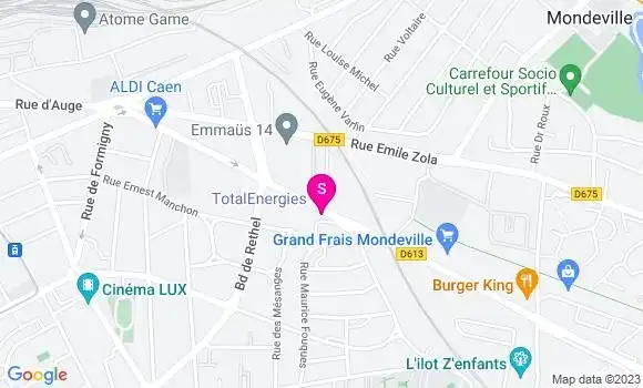 Localisation TotalEnergies