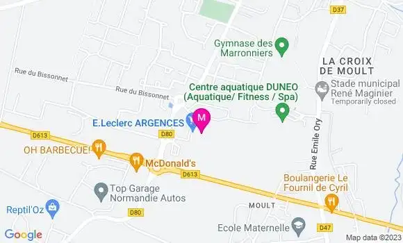 Localisation Station Leclerc