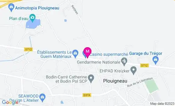 Localisation Casino