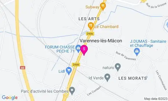 Localisation TotalEnergies