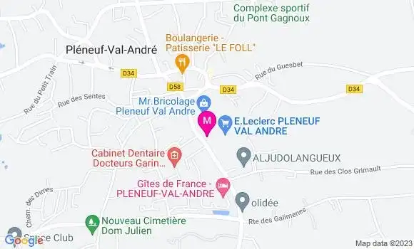 Localisation Station Leclerc
