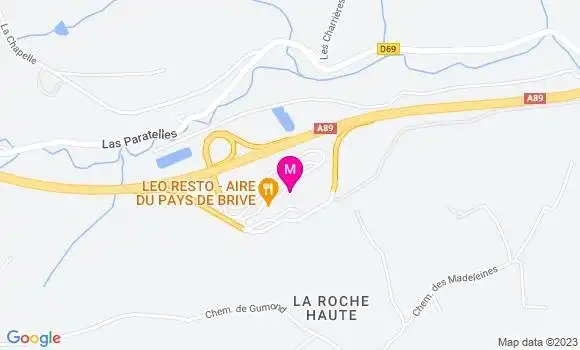 Localisation Eni Pays de Brive