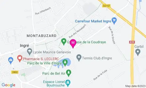 Localisation Carrefour Market