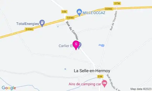Localisation Carlier