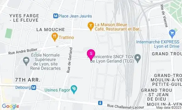Localisation Relais Raclet