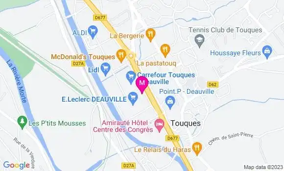 Localisation Station Leclerc