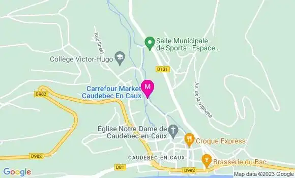 Localisation Carrefour Market