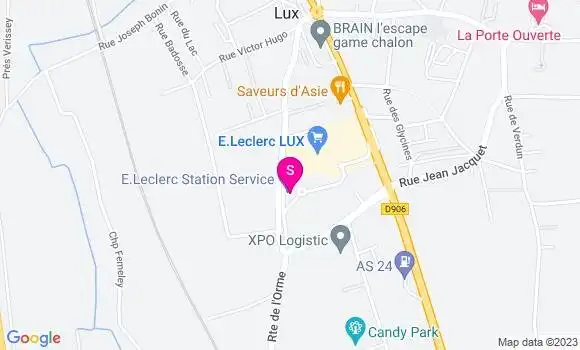 Localisation Station Leclerc