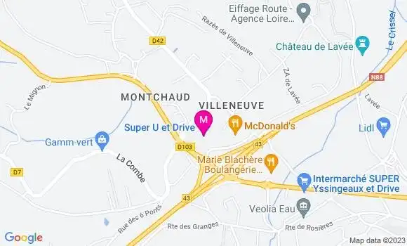 Localisation Super U