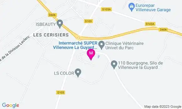 Localisation Intermarché Station