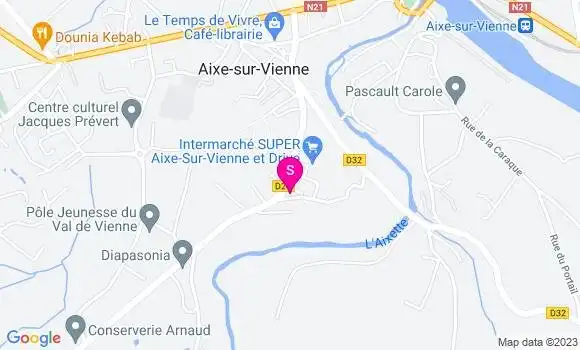 Localisation Intermarché Station