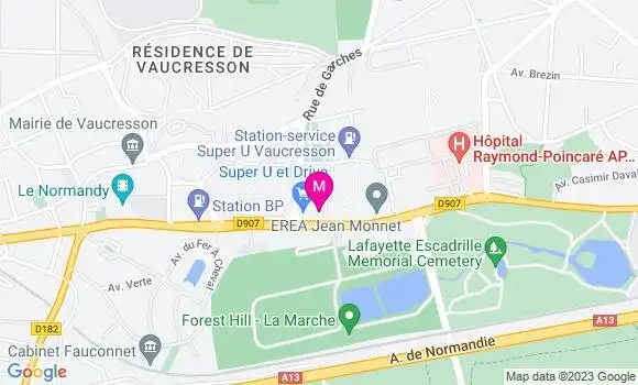Localisation Station U