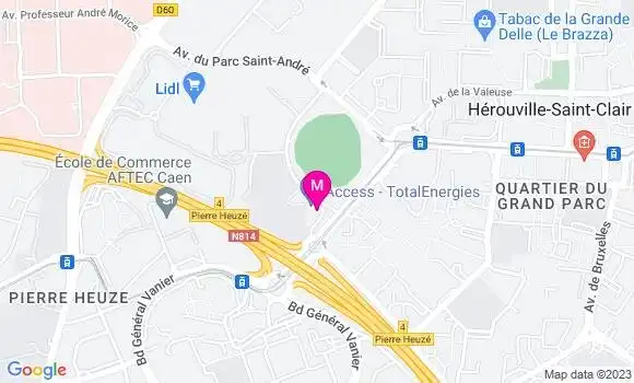 Localisation Access TotalEnergies