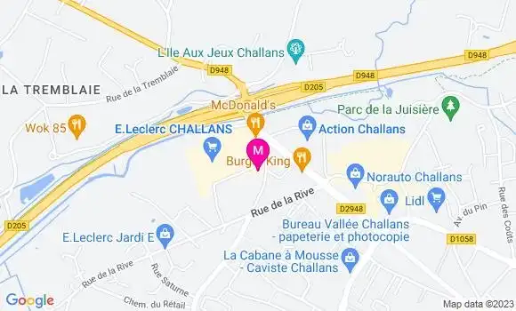 Localisation Station Leclerc