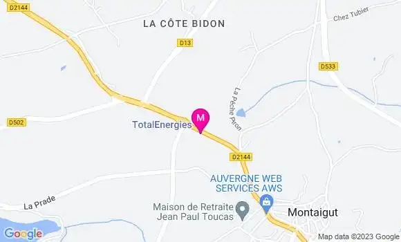 Localisation TotalEnergies