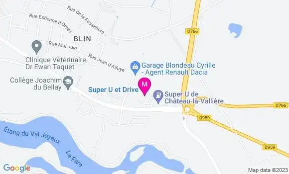 Localisation Super U