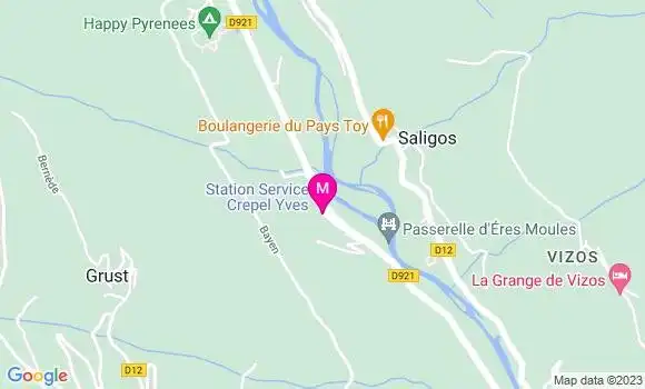 Localisation Station Crepel Yves